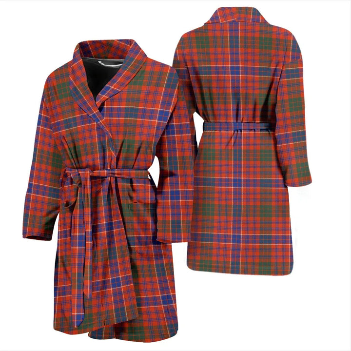 Scottish MacRae Ancient Clan Tartan Bathrobe 3