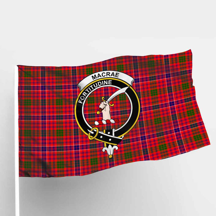 Scottish MacRae Clan Crest Tartan Flag Parade Tartan Plaid 1