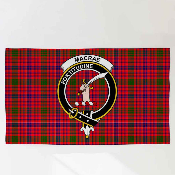 Scottish MacRae Clan Crest Tartan Flag Parade Tartan Plaid 3