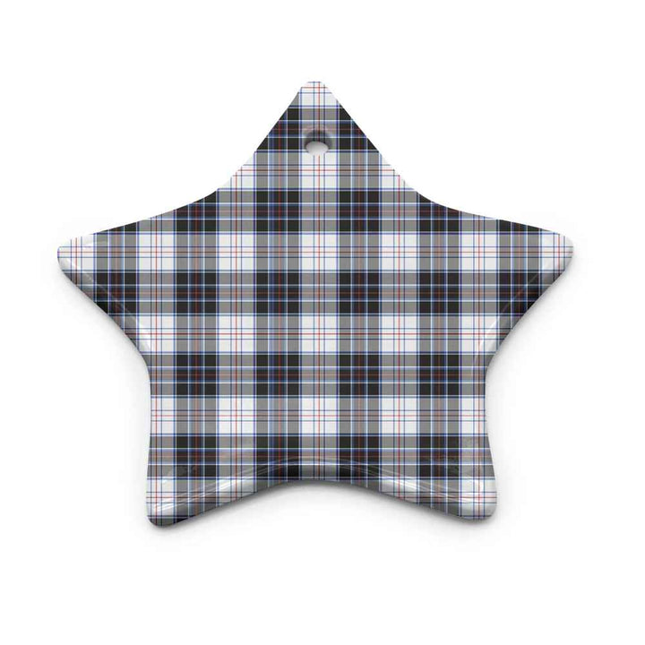 Scottish MacRae Dress Modern Clan Tartan Ceramic Ornament Star Shape Tartan Plaid