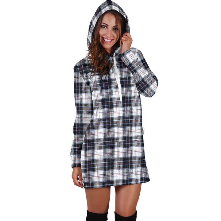 Scottish MacRae Dress Modern Clan Tartan Hoodie Dress