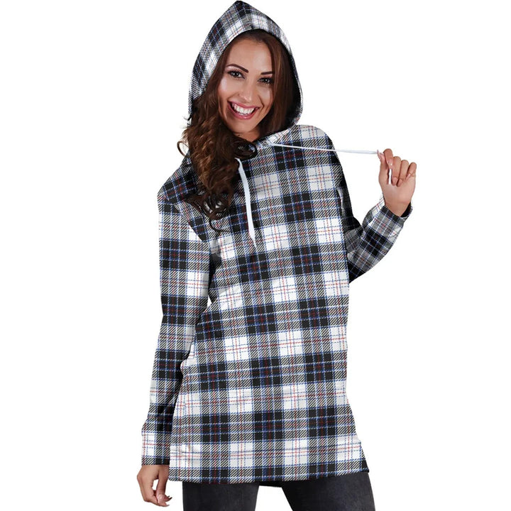 Scottish MacRae Dress Modern Clan Tartan Hoodie Dress