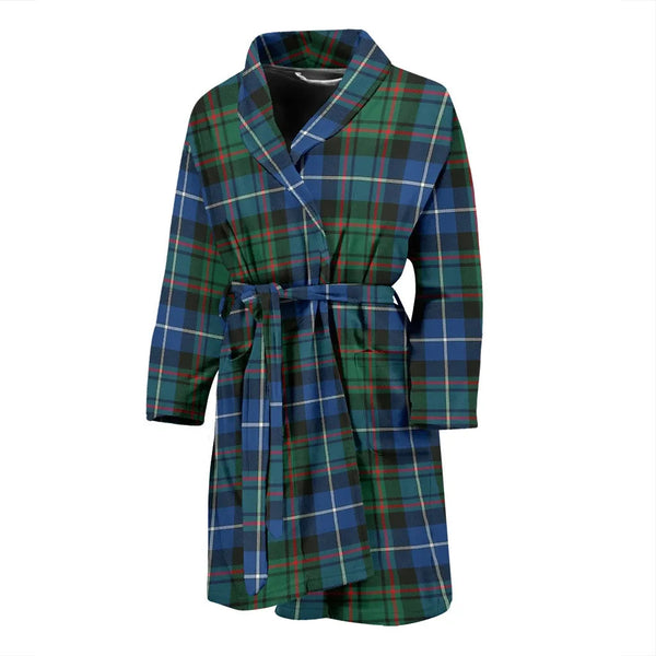 Scottish MacRae Hunting Ancient Clan Tartan Bathrobe 2