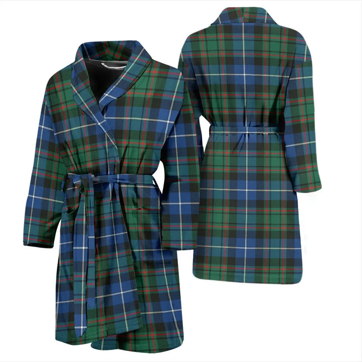 Scottish MacRae Hunting Ancient Clan Tartan Bathrobe 3