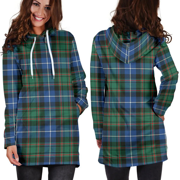 Scottish MacRae Hunting Ancient Clan Tartan Hoodie Dress