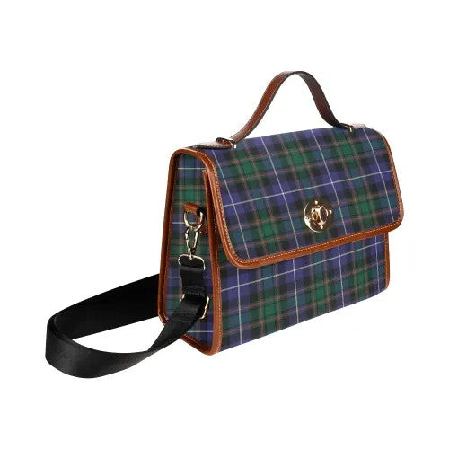 Scottish MacRae Hunting Modern Clan Tartan Waterproof Canvas Bag Tartan Plaid 3