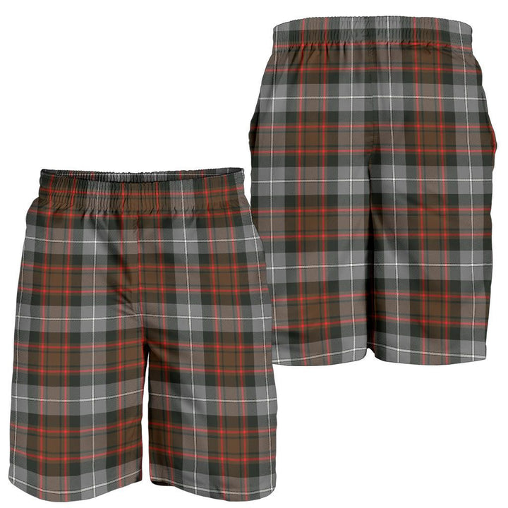 Scottish MacRae Hunting Weathered Clan Tartan Men's Shorts