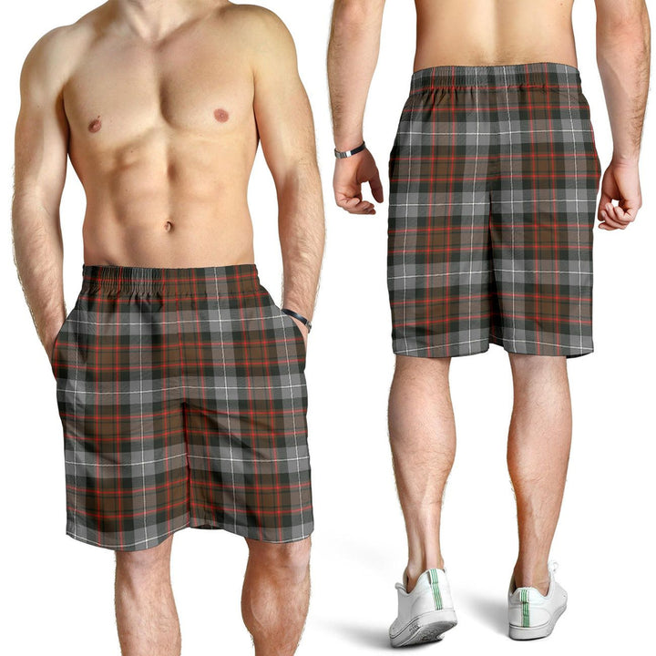 Scottish MacRae Hunting Weathered Clan Tartan Men's Shorts