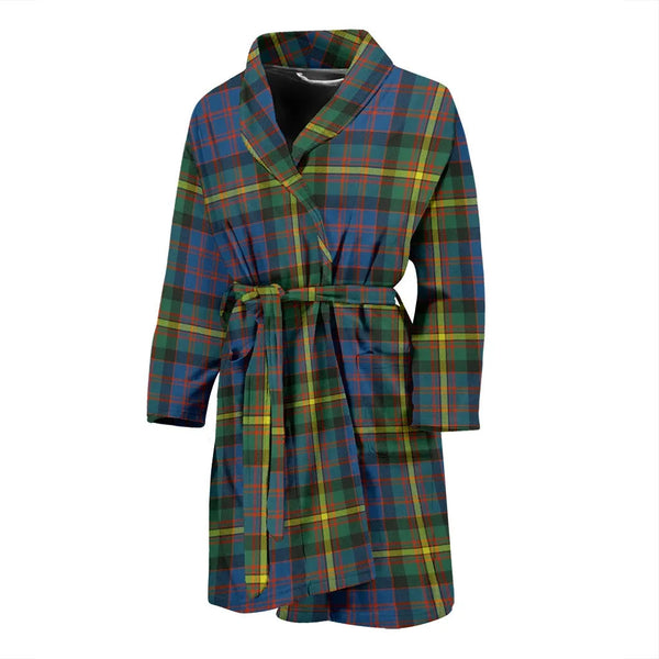 Scottish MacSporran Ancient Clan Tartan Bathrobe 2