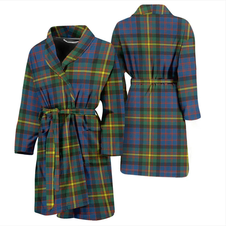 Scottish MacSporran Ancient Clan Tartan Bathrobe 3