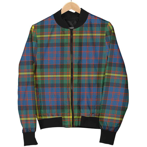 Scottish MacSporran Ancient Clan Tartan Bomber Jacket Tartan Plaid 1