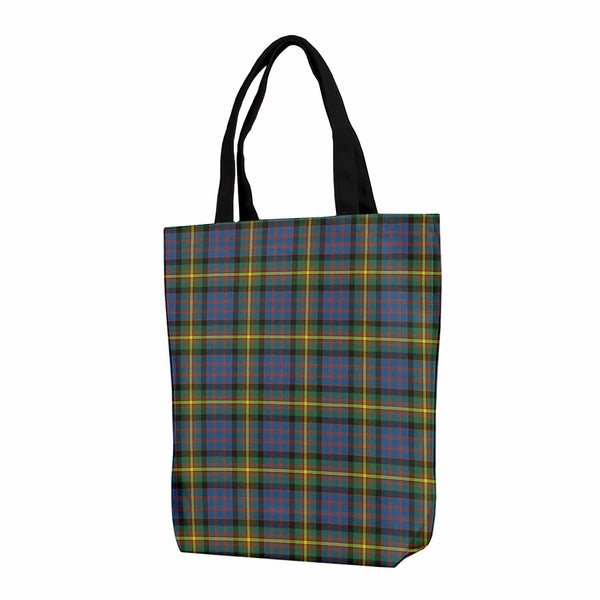 Scottish MacSporran Ancient Clan Tartan Canvas Bag With Shoulder Strap Tartan Plaid 1