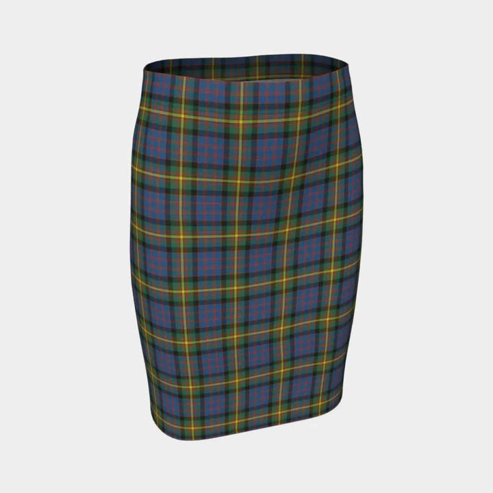 Scottish MacSporran Ancient Clan Tartan Fitted Skirt Tartan Plaid 1
