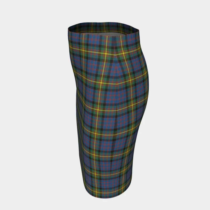 Scottish MacSporran Ancient Clan Tartan Fitted Skirt Tartan Plaid 2