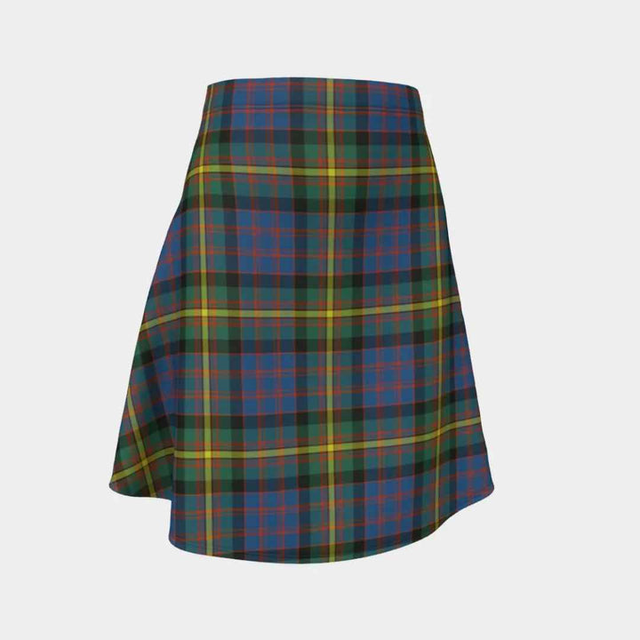 Scottish MacSporran Ancient Clan Tartan Flare Skirt Tartan Plaid 1