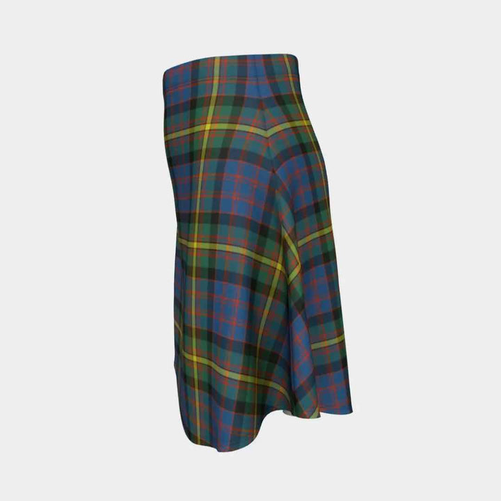 Scottish MacSporran Ancient Clan Tartan Flare Skirt Tartan Plaid 2