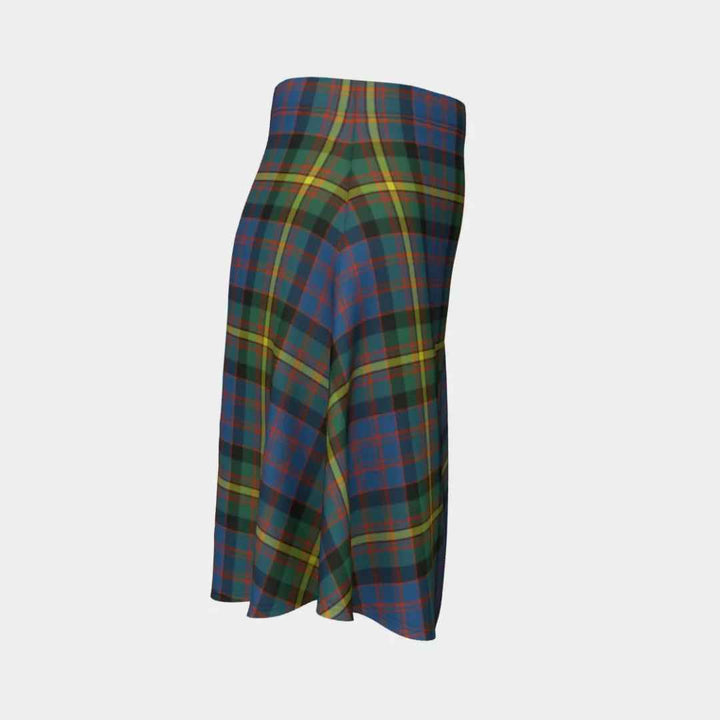 Scottish MacSporran Ancient Clan Tartan Flare Skirt Tartan Plaid 3