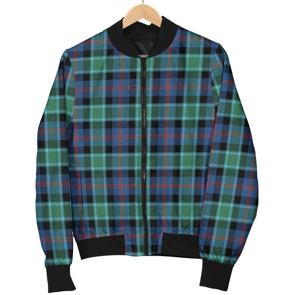 Scottish MacTaggart Ancient Clan Tartan Bomber Jacket Tartan Plaid 1