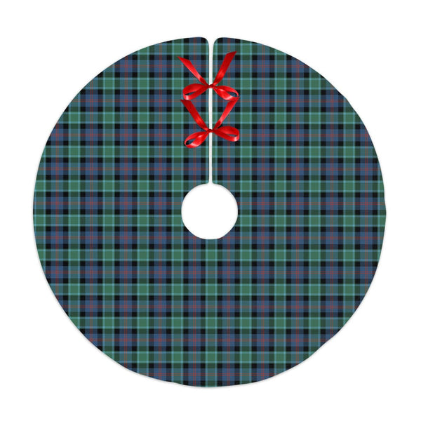 Scottish MacTaggart Ancient Clan Tartan Christmas Tree Skirt No Tassels 1 Tartan Plaid