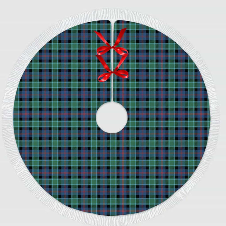 Scottish MacTaggart Ancient Clan Tartan Christmas Tree Skirt Tassels 1 Tartan Plaid