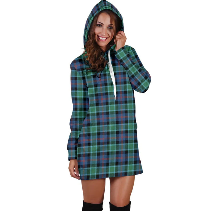 Scottish MacTaggart Ancient Clan Tartan Hoodie Dress