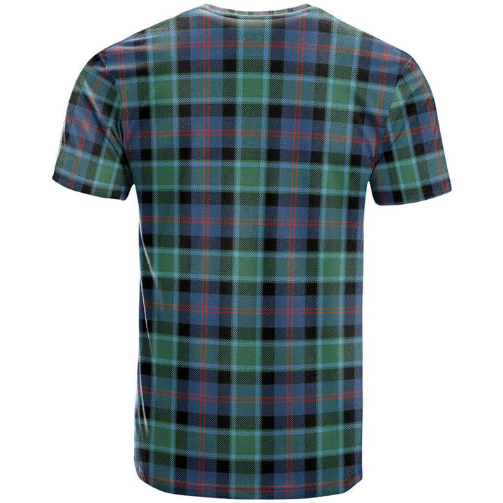 Scottish MacTaggart Ancient Clan Tartan T-Shirt Back Side Tartan Plaid