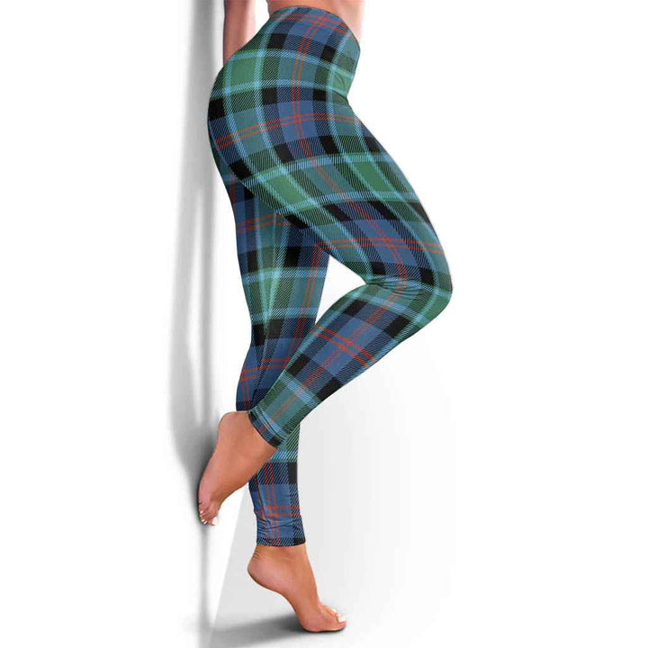 Scottish MacTaggart Ancient Clan Tartan Women Leggings Tartan Plaid 4