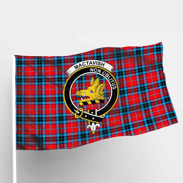 Scottish MacTavish Clan Crest Tartan Flag Parade Tartan Plaid 1