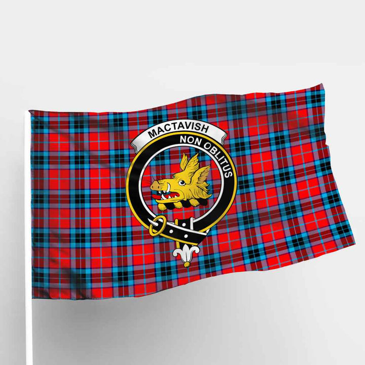 Scottish MacTavish Clan Crest Tartan Flag Parade Tartan Plaid 1