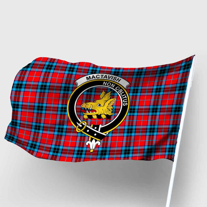 Scottish MacTavish Clan Crest Tartan Flag Parade Tartan Plaid 2