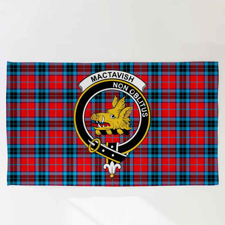 Scottish MacTavish Clan Crest Tartan Flag Parade Tartan Plaid 3
