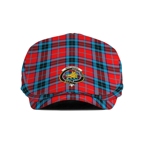 Scottish MacTavish Clan Crest Tartan Flat Cap Tartan Plaid 1