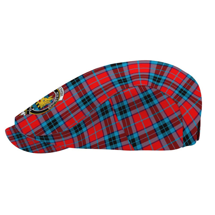 Scottish MacTavish Clan Crest Tartan Flat Cap Tartan Plaid 3