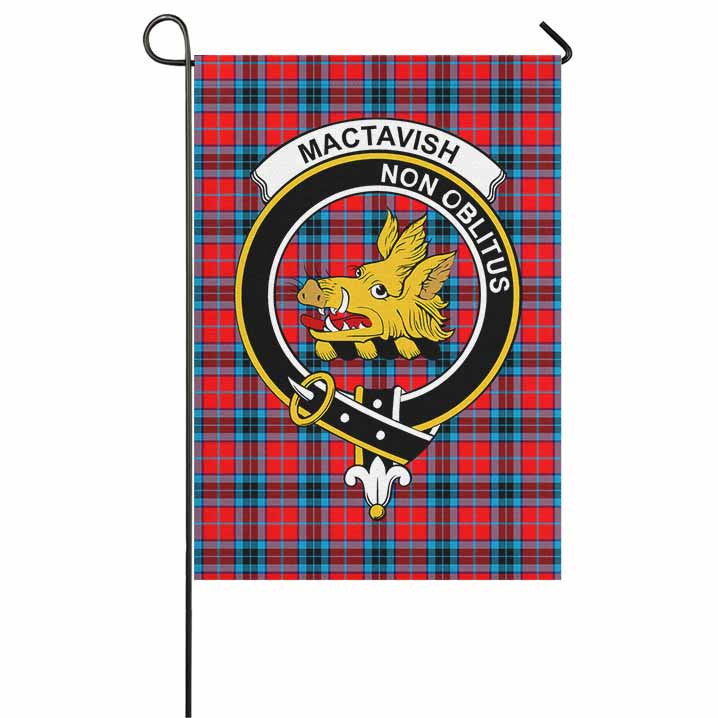 Scottish MacTavish Clan Crest Tartan Garden Flag Tartan Plaid 1