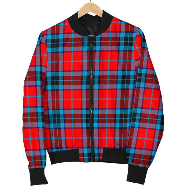 Scottish MacTavish Modern Clan Tartan Bomber Jacket Tartan Plaid 1