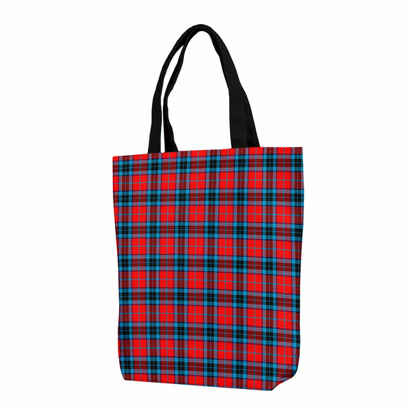 Scottish MacTavish Modern Clan Tartan Canvas Bag With Shoulder Strap Tartan Plaid 1