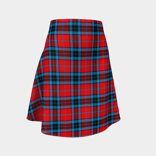 Scottish MacTavish Modern Clan Tartan Flare Skirt Tartan Plaid 1