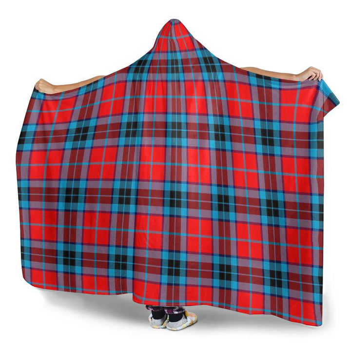 Scottish MacTavish Modern Clan Tartan Hooded Blanket Tartan Plaid 3