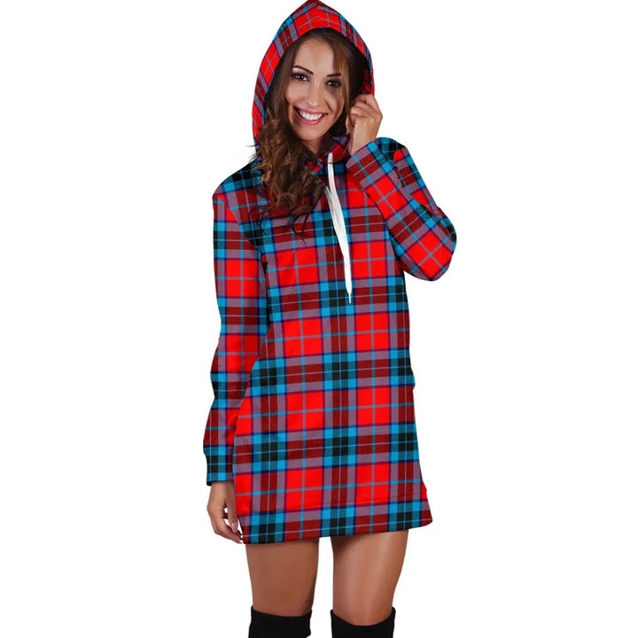 Scottish MacTavish Modern Clan Tartan Hoodie Dress