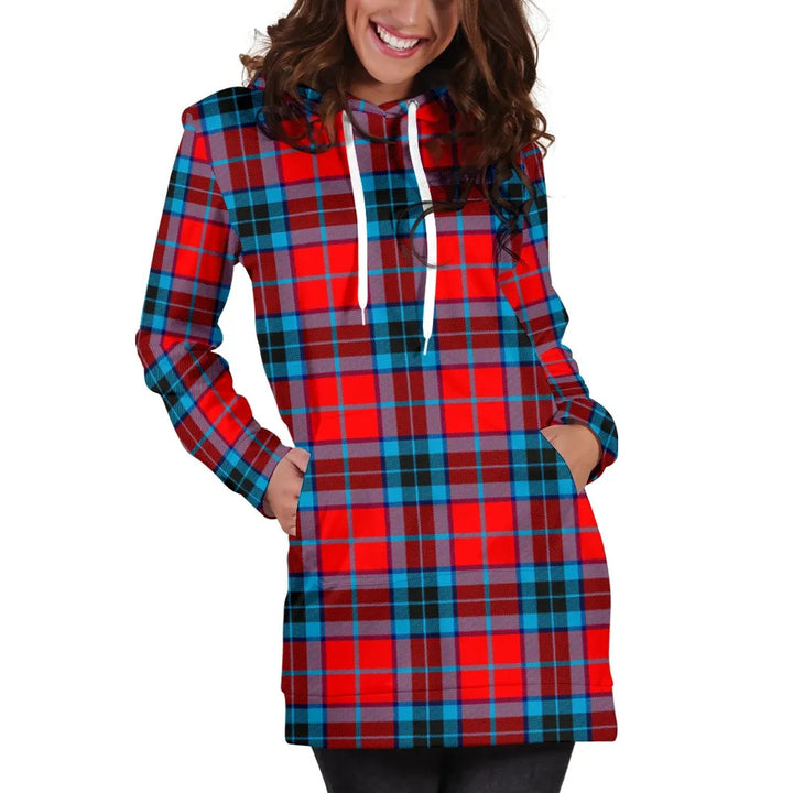 Scottish MacTavish Modern Clan Tartan Hoodie Dress
