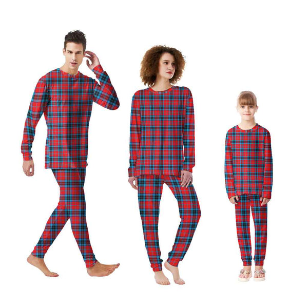Scottish MacTavish Modern Clan Tartan Pajama Set Tartan Plaid
