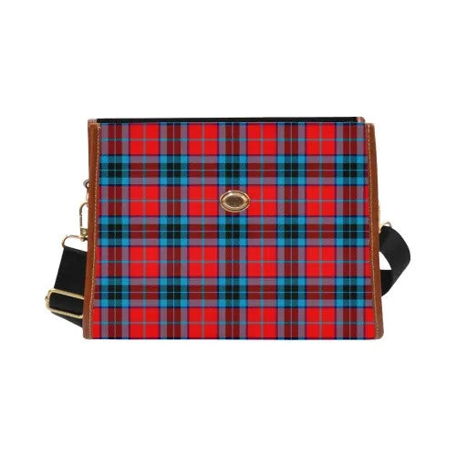 Scottish MacTavish Modern Clan Tartan Waterproof Canvas Bag Tartan Plaid 2