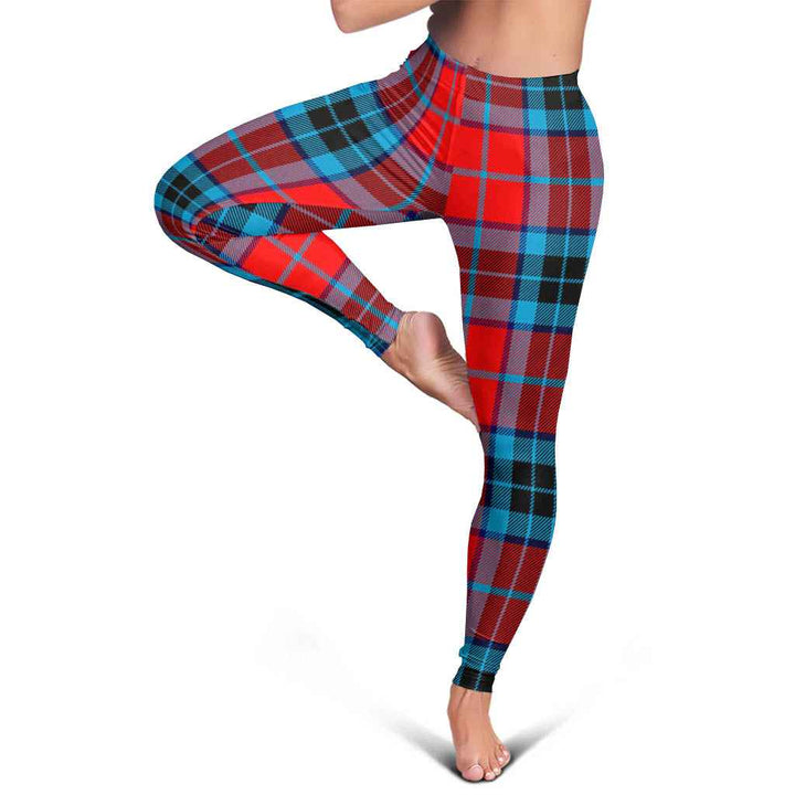 Scottish MacTavish Modern Clan Tartan Women Leggings Tartan Plaid 5