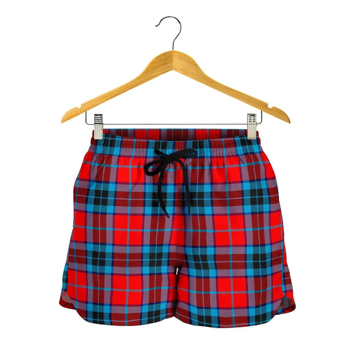 Scottish MacTavish Modern Clan Tartan Women Shorts
