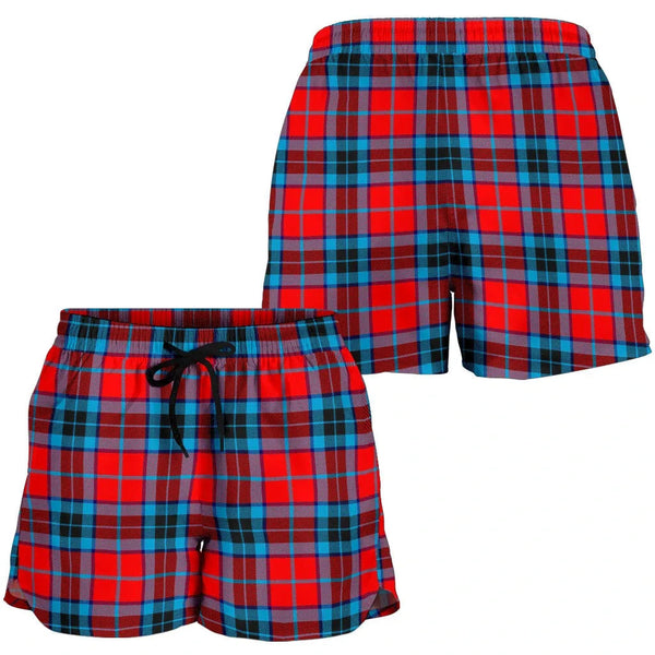 Scottish MacTavish Modern Clan Tartan Women Shorts