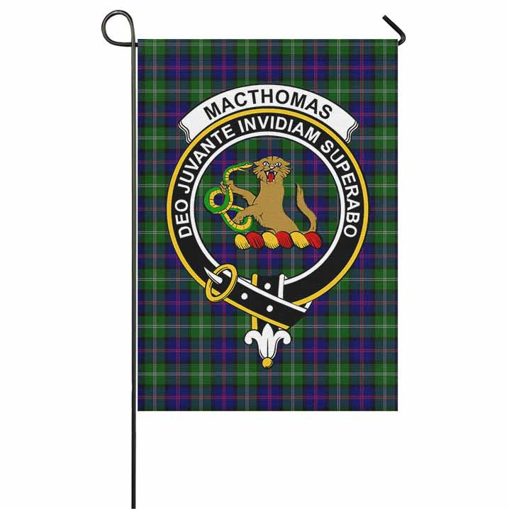 Scottish MacThomas Clan Crest Tartan Garden Flag Tartan Plaid 1