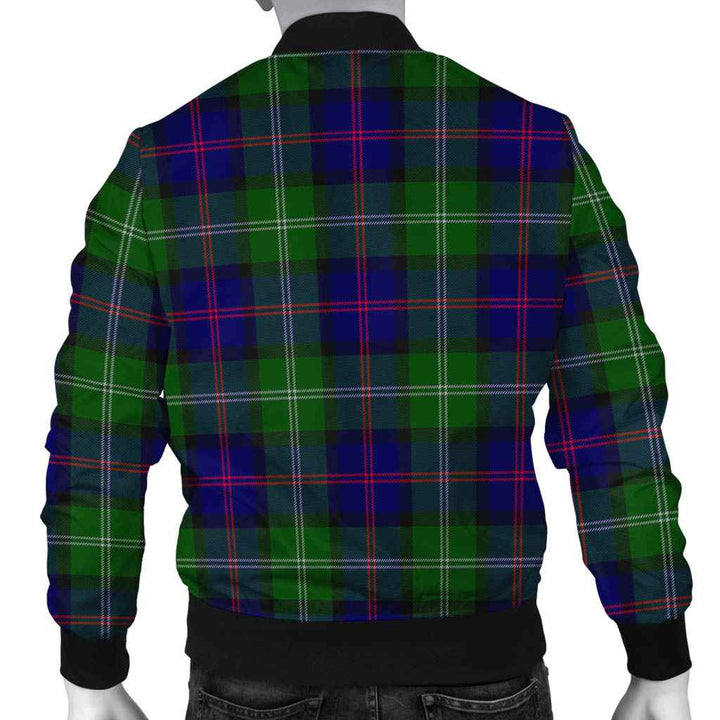 Scottish MacThomas Modern Clan Tartan Bomber Jacket Tartan Plaid 3