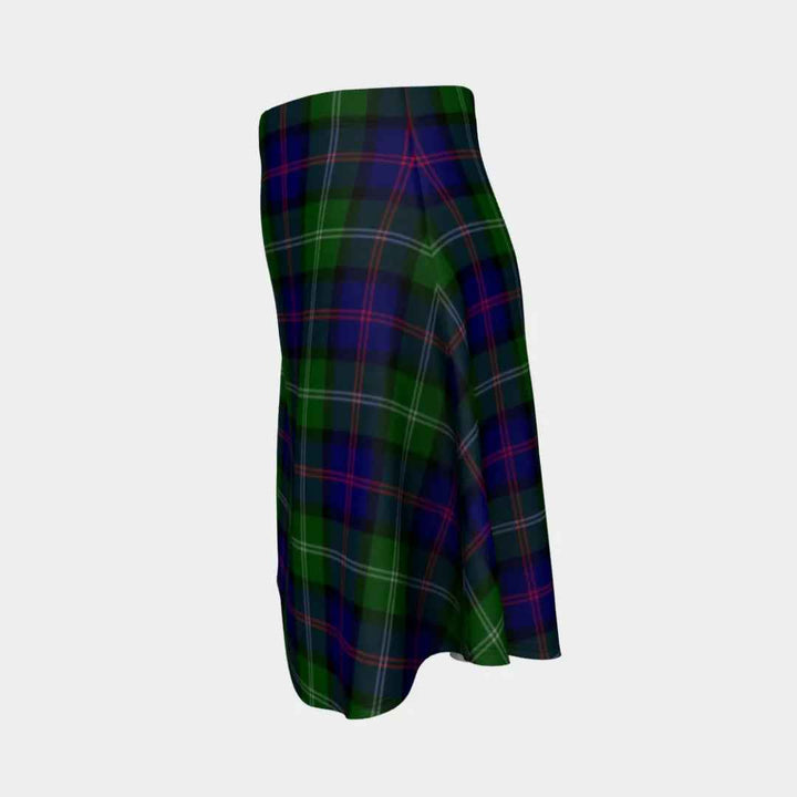 Scottish MacThomas Modern Clan Tartan Flare Skirt Tartan Plaid 2