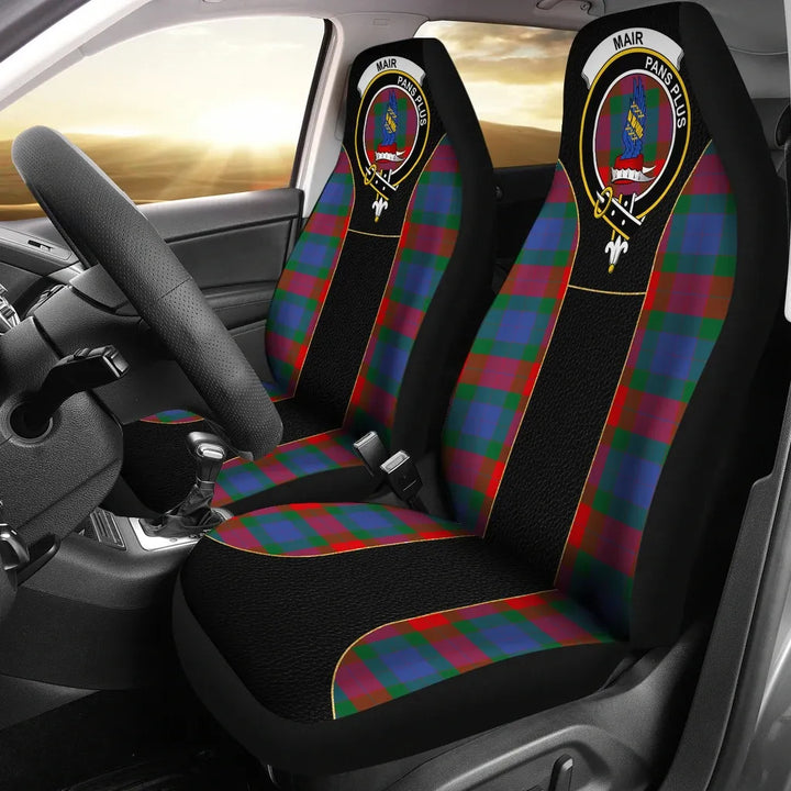 Scottish Mair Clan Crest Tartan Car Seat Covers - Special Style 1