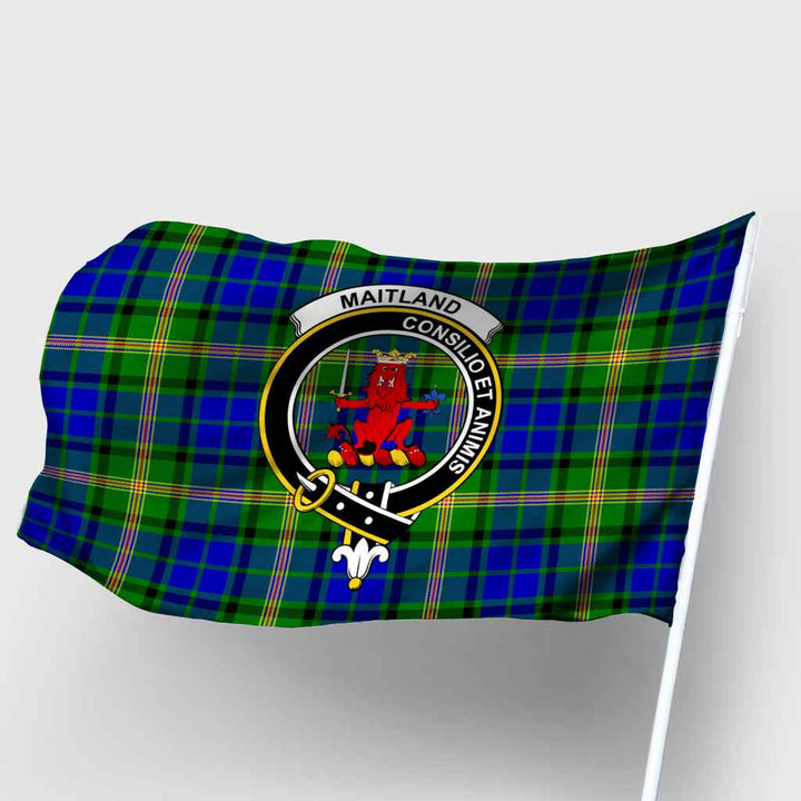 Scottish Maitland Clan Crest Tartan Flag Parade Tartan Plaid 2
